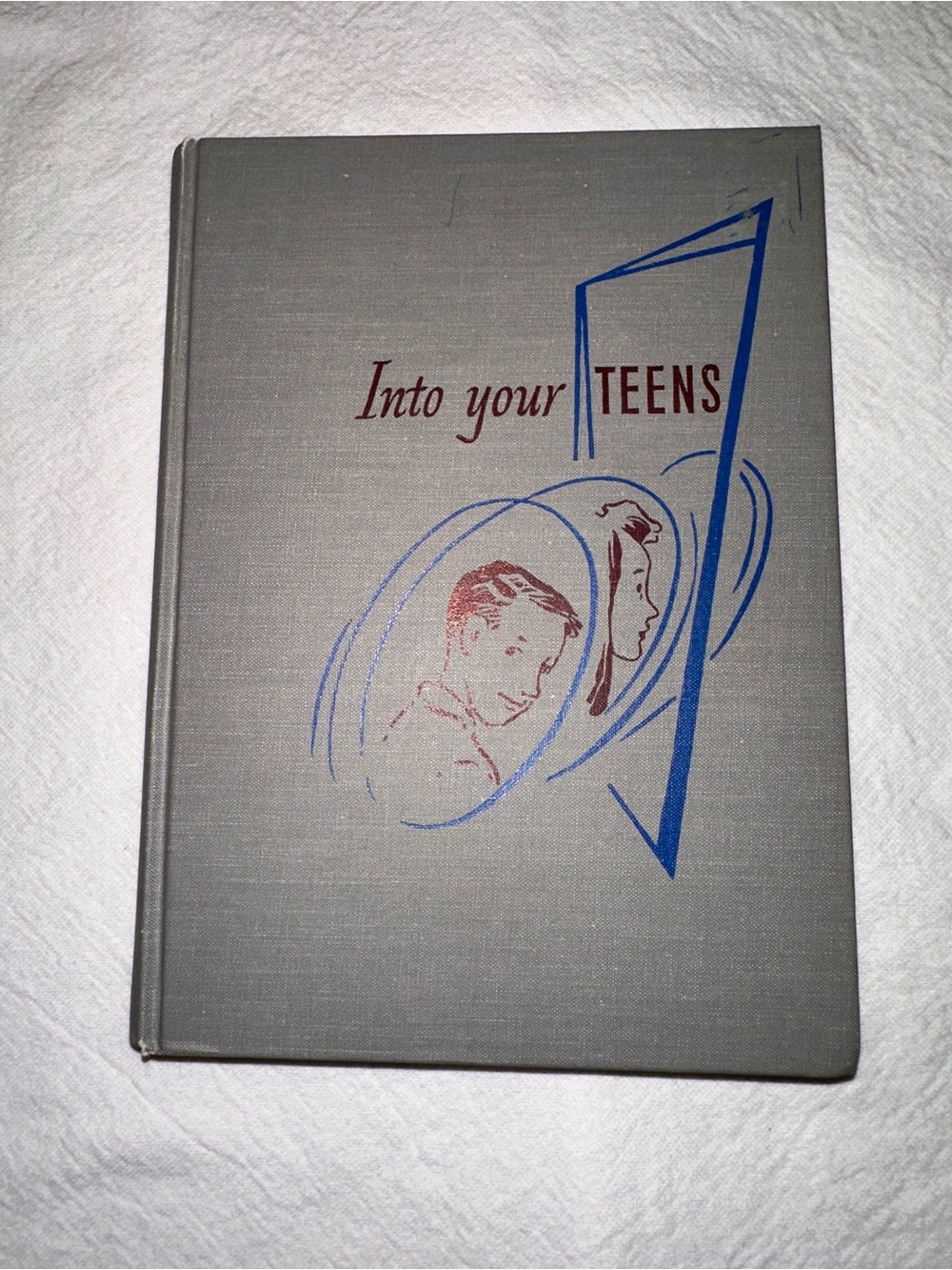2️⃣Vintage “ Into Your Teens “ Illustrated Book
